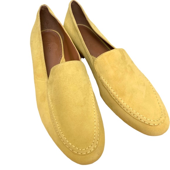 Caslon Yellow Suede Slip Ons - Picture 1 of 9